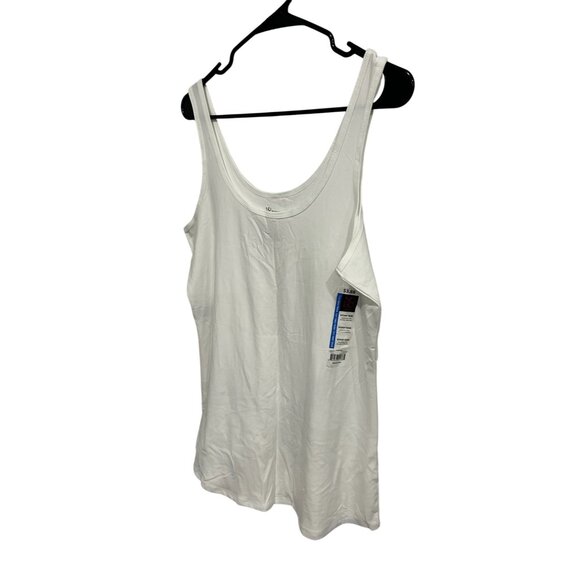 No Boundaries White Scoop Tank Top Sz 3XL - Picture 3 of 8